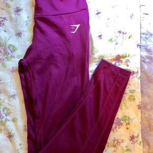 Gymshark Plum Dry Sculpture Leggings
